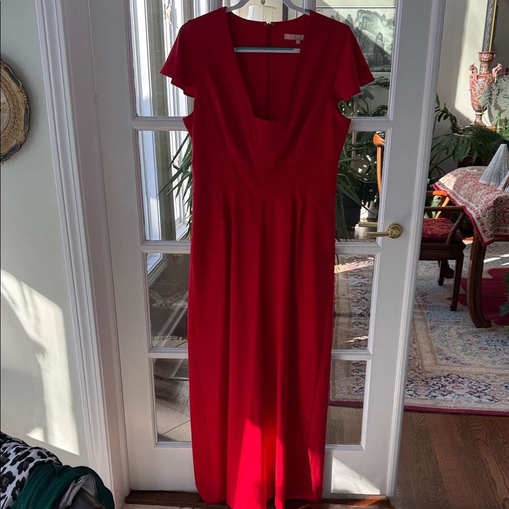 Hutch Vibrant Red jumpsuit Size 12